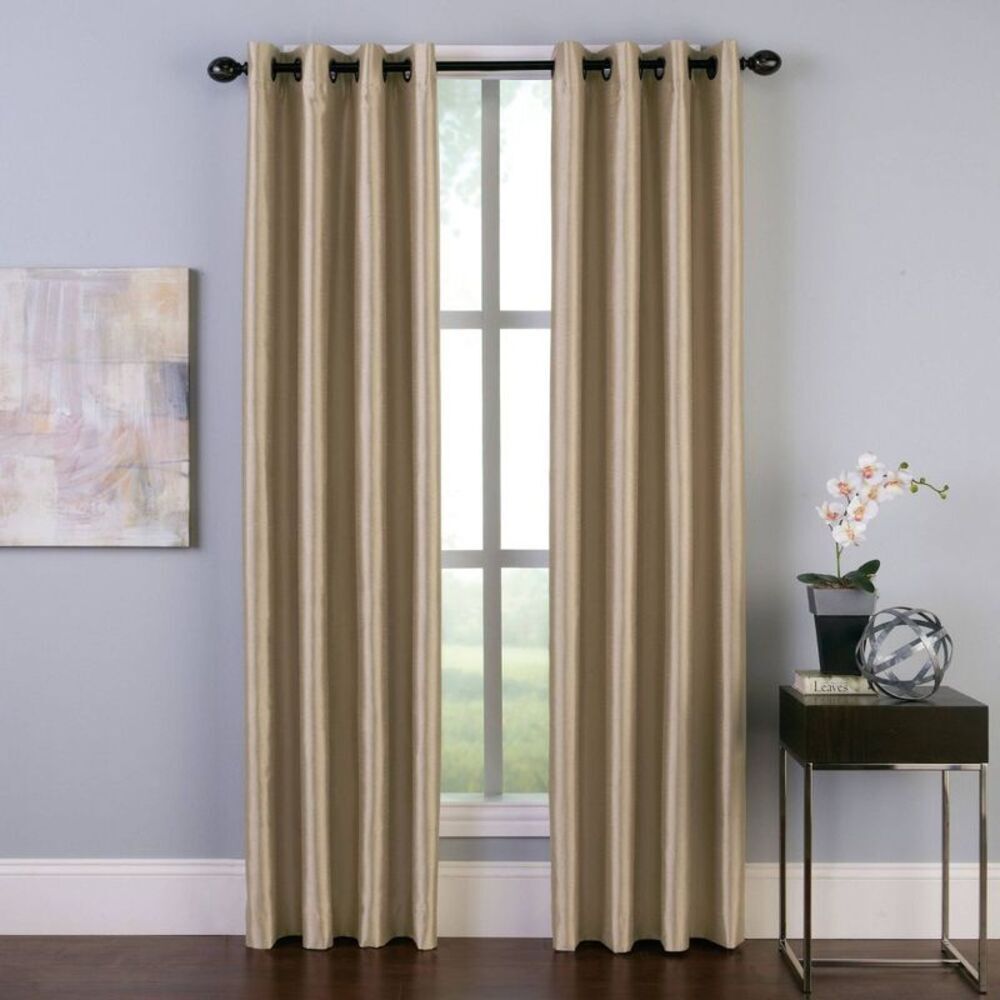 Open Box - Curtainworks - 1pc 50"x144" Light Filtering Malta Wind Off-White